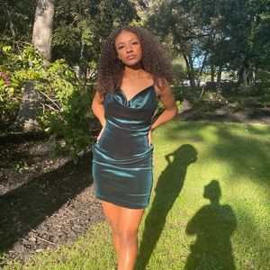 emerald green dress from windsor